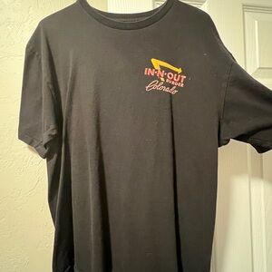 Black In-N-Out Colorado Tee Size Large
